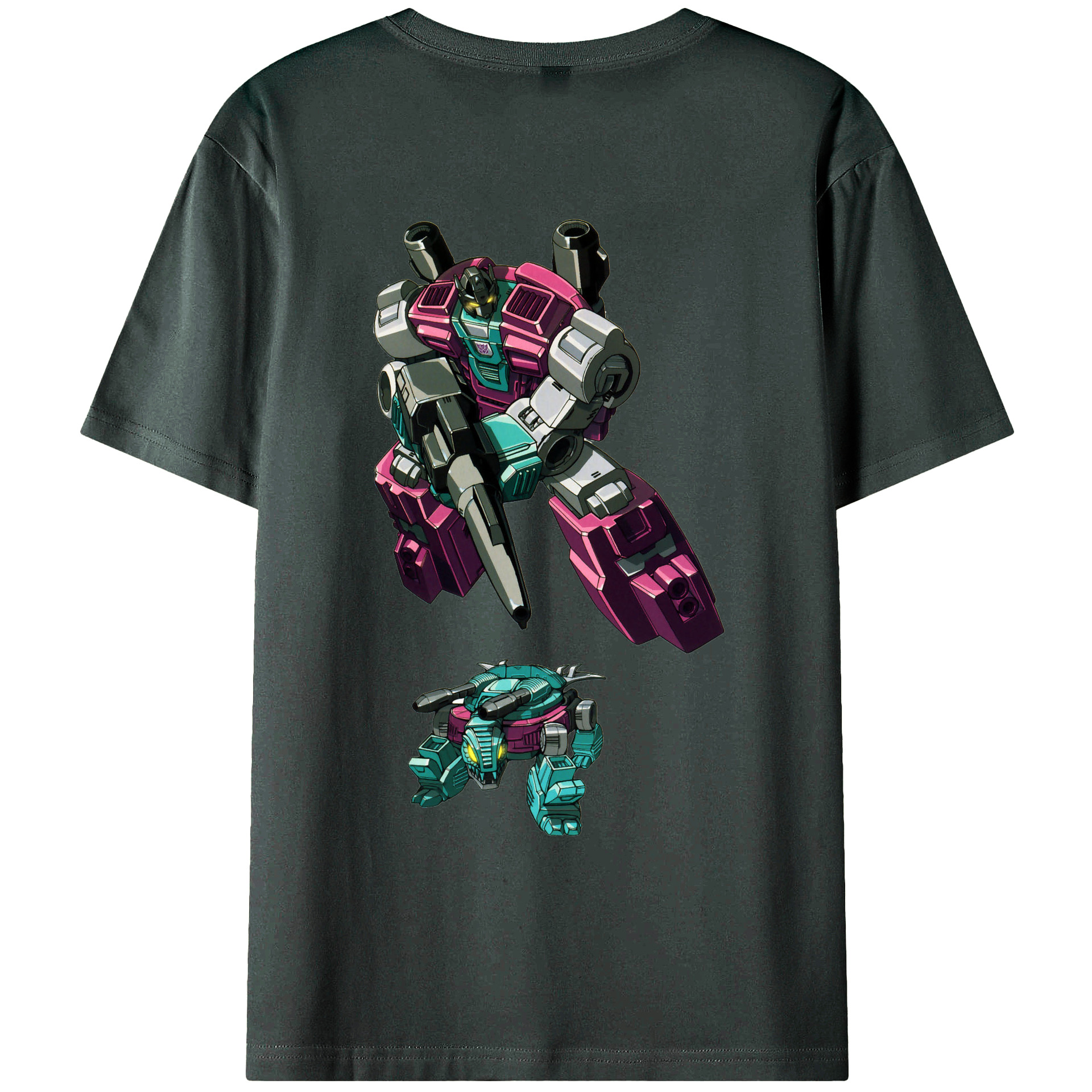 （画像用）  綿100％ メンズ半袖Tシャツ（バックプリント） 通気性